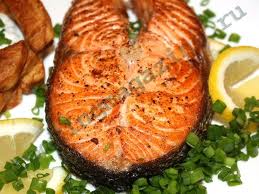 Стейк из семги